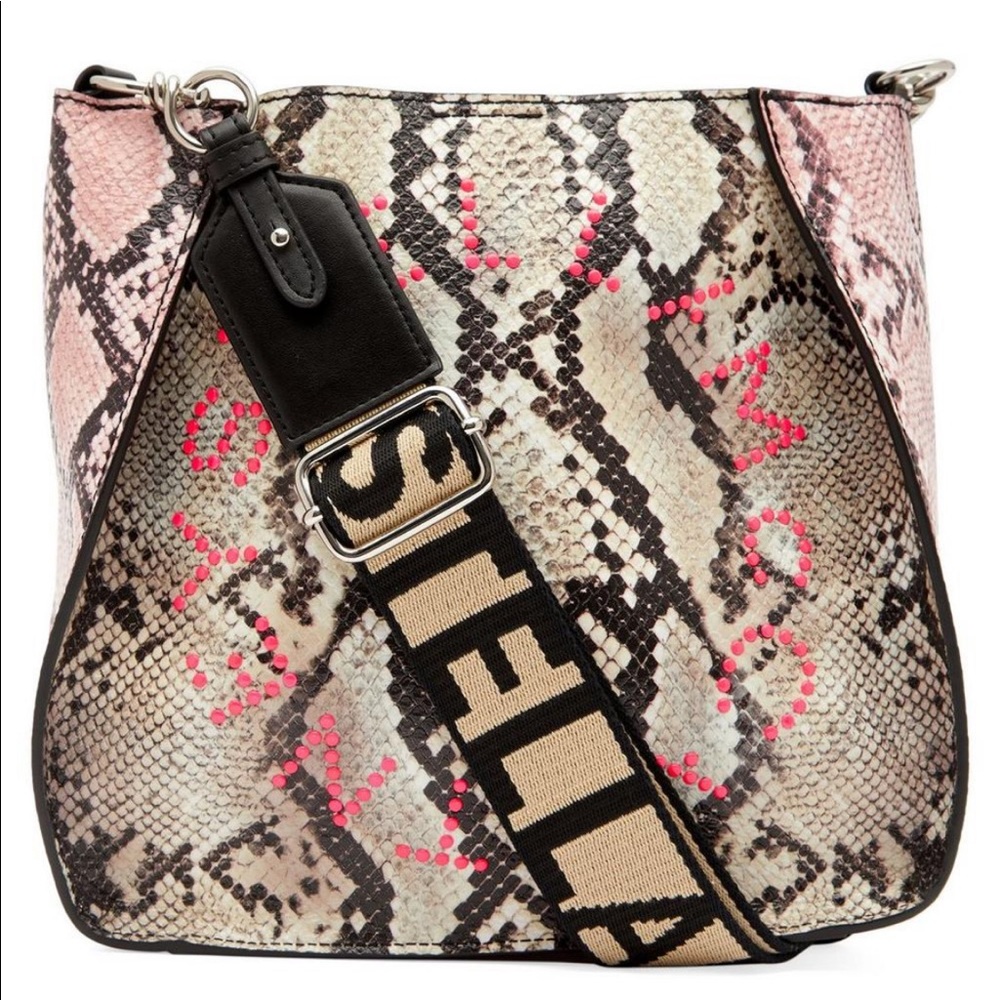 Mini Eco Alter Snake Crossbody Bucket Bag